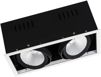 LEDVANCE SPOT MULTI 2x30W 4000K FL WT/BK