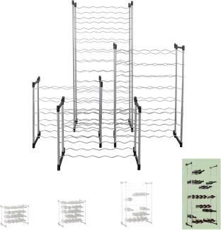 Metaltex Flaschenregal Bardolino für 72 Flaschen 430409