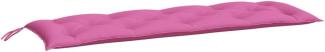 vidaXL Gartenbank-Auflage Rosa 150x50x7 cm Oxford-Gewebe 361619