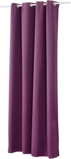 Woltu Vorhang, Ösen (1 St), blickdicht, Thermovorhang mit Ösen, 250 g/m²