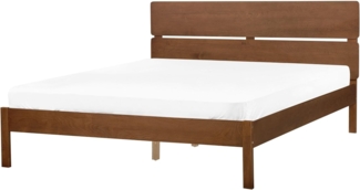 Bett mit Lattenrost BOISSET 160 x 200 cm Heller Holzfarbton