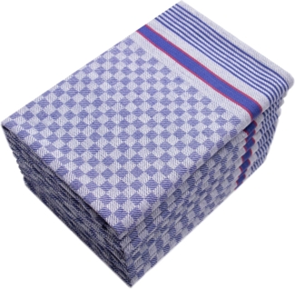 ZOLLNER Geschirrtuch, (Spar-Set, 10-tlg), 50x100 cm, 100% Baumwolle, vom Hotelwäschespezialisten