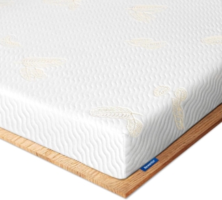 Newentor® Topper 90x200 cm aus hochdichtem Schaumstoff, Matratzen Topper 90x200 H5/H6 7CM, Matratzentopper 90x200 Boxspringbett Hochdichter Schaumstoff Matratzenauflage Testsieger