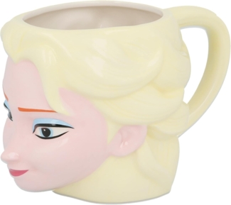 3D Motivtasse Kopf Elsa aus Disneys Frozen Keramiktasse Becher Geschenk