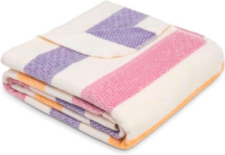 Wohndecke Wohndecke Telford, IBENA, mit sommerlichen Effektstreifen