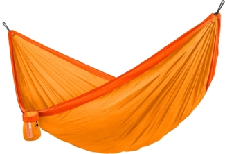 La Siesta Reise-Hängematte COLIBRI 3.0 sunrise orange Einzel-Hängematte inkl. Befestigungsmaterial