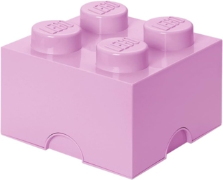 Lego 'Storage Brick 4' Aufbewahrungsbox rosa