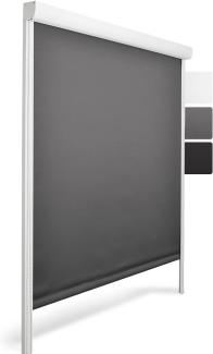 Sol Royal PVC Kassettenrollo SolReflect K24 Anthrazit, 175x90x4.2 cm