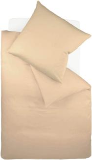 Fleuresse Mako-Satin-Bettwäsche colours, Farbe sand 4033 200/200