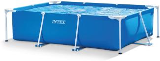 Intex 'Frame Swimming Pool Set Serie Family I', blau, 220 x 150 x 60 cm, rechteckig