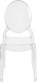 Esszimmerstuhl transparent 4er Set MERTON
