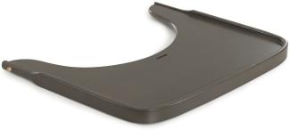 Hauck Alpha Wooden Tray Hochstuhlschale Holzkohle Holz Monochromatisch Traditioneller Hochstuhl Junge/Mädchen