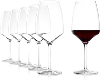 Stölzle Lausitz 2x EXPERIENCE Bordeauxkelch klar 220 00 35