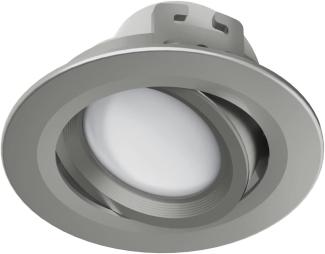 Hama WLAN LED Built-In Spotlight 5 W for Voice / App Control Adjustable satin-nickel