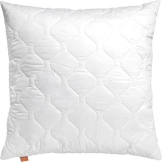 sleepling Kopfkissen Komfort 100, Füllung: 100 % Polyester (Fasern und Faserkugeln), Bezug: 100% Polyester, Seitenschläfer, Rückenschläfer, Bauchschläfer, 80x80 cm, 40x80 cm, 40x40 cm, Komfortfüllung, Made in EU, antiallergen