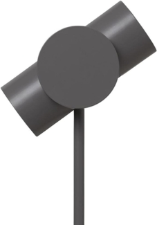 Blomus Schreibtischleuchte Stage S, Tischleuchte, Lampe, Aluminium matt pulverbeschichtet, Kunststoff, Warm Gray, 47 cm, 66182