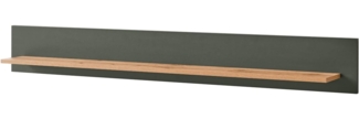 Wandboard Norwich in grün und Eiche 150 cm