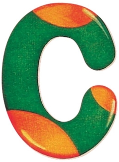 Selecta Holzbuchstaben A-Z : C