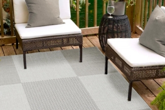Andiamo Outdoorteppich Arizona grau-anthrazit, 160 x 230 cm