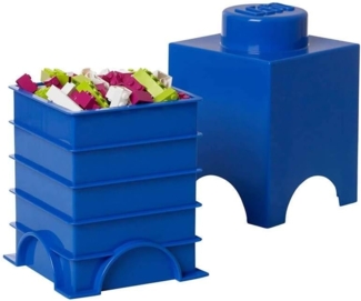 Room Copenhagen 'LEGO Storage Brick 1' Aufbewahrungsbox blau