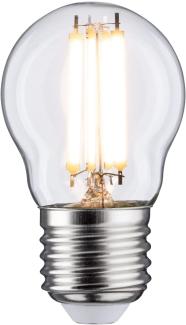 Paulmann 28655 LED Tropfen 6,5 Watt E27 Klar Warmweiß dimmbar