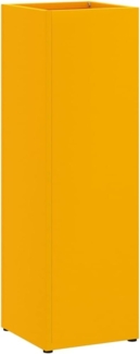 vidaXL Sonnenschirmhalter Senf 15,5 x 15,5 x 49 cm Metall 868485