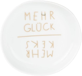 Räder Weihnachtsschälchen Mehr Keks, mehr Glück Ø 10,5 cm H 2 cm