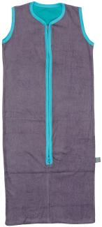 Briljant Baby Frottee Baby Schlafsack 90, grau