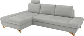 Ecksofa Skalm in grau 284 cm