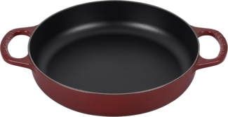 LE CREUSET Servierpfanne Servierpfanne Signature garnet 28,7cm