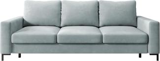 Selsey Sofas, Wood, Grau, 230 cm breit