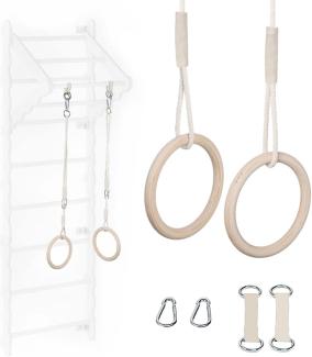 MAMOI® Trapez Schaukel fur Sprossenwand | Turnringe Trapez | Kinder Turnringe | Turnringe Schaukel | Turnringe Kinder | Trapez | Turnringe | Trapez Schaukel Kinder | CE | 100% ECO | Made in EU