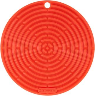 Topflappen Rund Klassik Ofenrot Silikon-Accessoires Le Creuset - Backofen geeignet