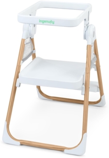 Ingenuity Table to Tower 2-in-1 Tritthocker - Küchenturm - Spieltisch - Verstellbare Schiene - Rutschfeste Plattform - faltbar - 18M-4J