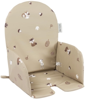 Meyco Baby Sitzverkleinerer Forest Animals Sand, (1-tlg), One size
