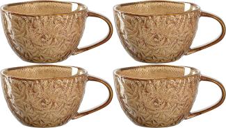 Leonardo MATERA Keramiktasse 290 ml beige 4er Set