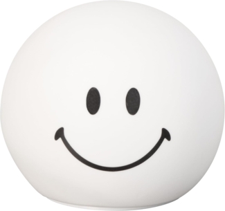 easy! BY FHL LED Tischleuchte GlowMoji, Dimmfunktion, Farbwechsel, USB-Ladefunktion, LED fest integriert, Warmweiß, lange Leuchtdauer