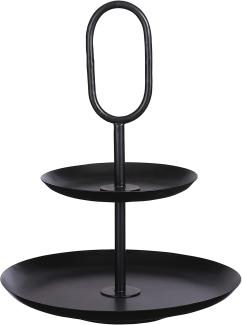 Mica Etagere Rama schwarz 36 x 28 cm