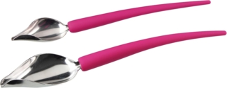 Fackelmann FMprofessional Déco-Spoon, 2-tlg, Dekorierlöffel, Dekor Löffel, 21590