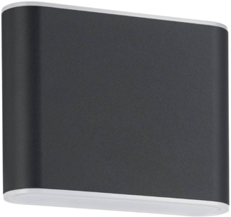 Eglo LED Außen-Wandleuchte Grutti anthrazit 12 x 9 cm warmweiß-kaltweiß