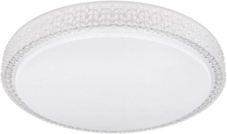 LED Deckenlampe, Sternenhimmel, CCT, weiß, D 40 cm