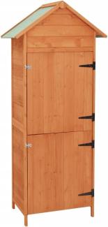 Gartenschrank Braun 79x49x190 cm