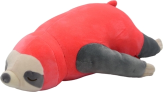 UNUS HOME Seitenschläferkissen Faultier Kissen, 1-tlg, 30 cm, pink, Reisekissen, Nackenkissen Dekoration extrem weich