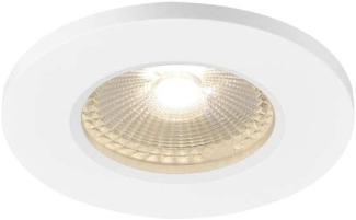 SLV No. 1001016 KAMUELA ECO LED Fire-rated Deckeneinbauleuchte weiss 3000K 38° IP65