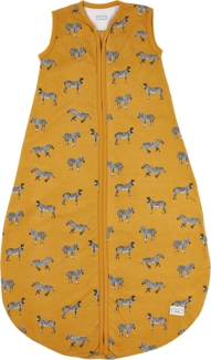 Meyco Schlafsack Jersey Zebra Animal honey gold