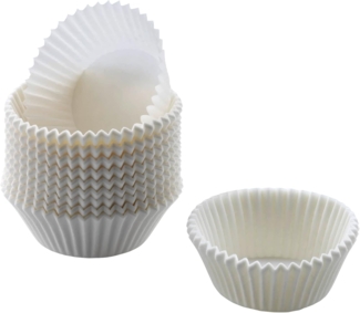 KAISER Mini-Muffin-Papierbackförmchen weiß 200St.