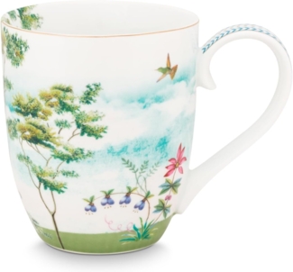 PIP STUDIO Jolie Heron Becher mit Henkel XL 0,45 l