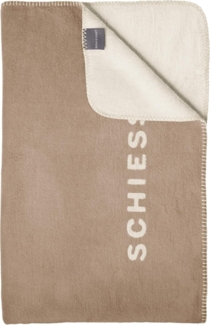 Schiesser Wohndecke Klara - 150 x 200 cm - Taupe