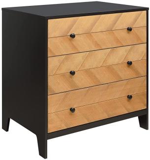 Bopita Job Kommode Vintage Honey mit 3 Schubladen