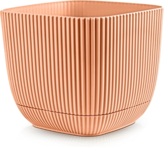 Konzept 11 Blumentopf 2in1 Blumentopf mit Untersetzer Übertopf Kunststoff